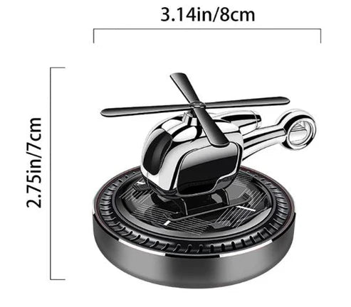 عبير المروحية – Solar Helicopter Car Air Freshener