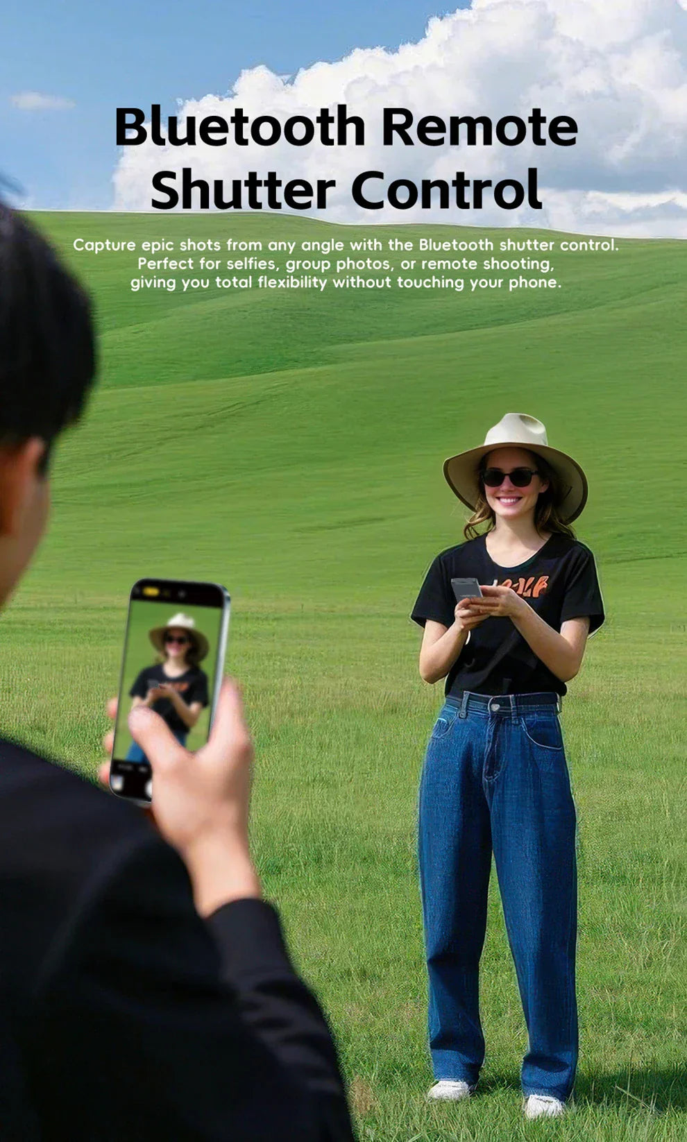 VizoSnap™ 5" 1080P FHD Vlog Selfie Monitor – شاشة خلفية احترافية للتصوير