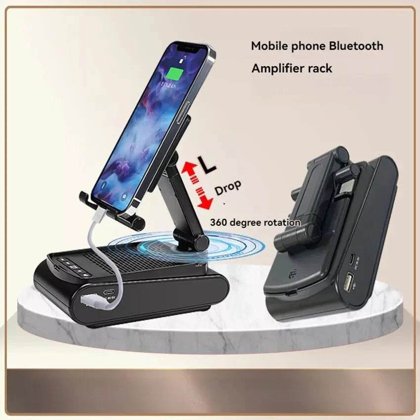 سماعة وحامل ذكي - Smart Speaker & Holder